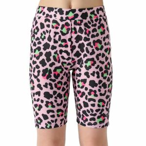 Lány rövidnadrágok 4F JUNIOR TIGHTS-4FJWSS24TTIGF133-56A-LIGHT PINK ALLOVER kép