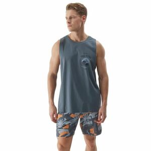 Férfi ujjatlan póló 4F TSHIRT-4FWSS24TTSHM1319-22S-ANTHRACITE kép