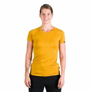 Női rövid ujjú túrázó póló NORTHFINDER DIANE-314-goldenyellow kép