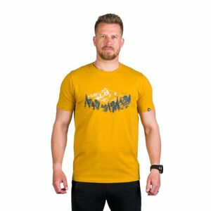 Férfi rövid ujjú túrázó póló NORTHFINDER KORY-314-goldenyellow kép