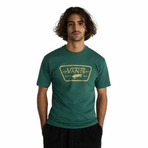 Férfi rövid ujjú póló VANS MN FULL PATCH-BISTRO GREEN kép