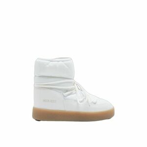 Női bokacsizmák télen MOON BOOT LTRACK LOW NYLON WP, 002 white kép