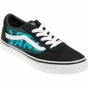 Fiú szabadidőcipők VANS YT Ward Glow Vans Neon blue black kép