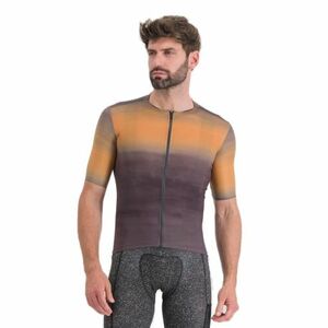 Férfi rövidujjú kerékpáros mez SPORTFUL Sky rider supergiara jersey, mud kép