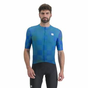 Férfi rövidujjú kerékpáros mez SPORTFUL Rocket jersey, berry blue blue radiance kép