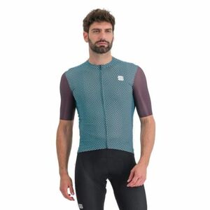 Férfi rövidujjú kerékpáros mez SPORTFUL Checkmate jersey, huckleberry blue radiance kép