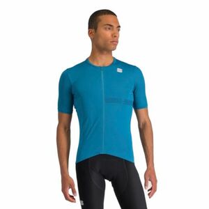 Férfi rövidujjú kerékpáros mez SPORTFUL Matchy short sleeve jersey, berry blue kép