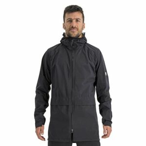Férfi kerékpáros dzseki kapucnival SPORTFUL Metro hardshell, black kép