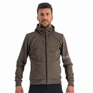 Férfi kerékpáros dzseki kapucnival SPORTFUL Giara hoodie, cacao kép