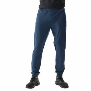 Férfi bélelt melegítőnadrágok 4F TROUSERS FNK-WAW24TFTRM682-31M-NAVY MELANGE kép