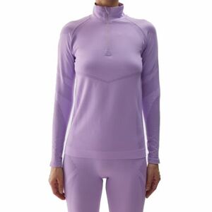 Női bélelt sípulóver 1 2 cipzárral 4F SEAMLESS UNDERWEAR-WAW24USEAF160-52S-LIGHT VIOLET kép
