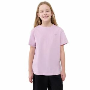 Lány póló rövid ujjú 4F JUNIOR TSHIRT F2326-56S-LIGHT PINK kép