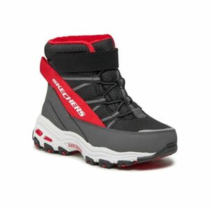 Fiú téli bokacsizmák SKECHERS D Lites Mid black red kép