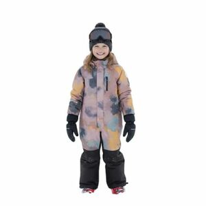 Lány téli overall COLOR KIDS Coverall - AOP-4200-Woodrose kép