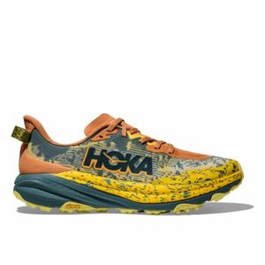 Férfi futó trail cipők HOKA Speedgoat 6 terra cotta mountain fog kép