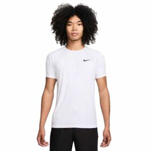 Férfi rövid ujjú edzőpóló NIKE SWIM ESSENTIAL WHITE-WHITE kép