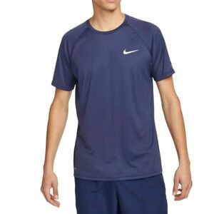Férfi rövid ujjú edzőpóló NIKE SWIM ESSENTIAL MIDNIGHT NAVY-MIDNIGHT NAVY kép