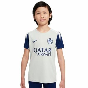Fiú edzőpóló rövid ujjú NIKE INTER MILANO Y NK DF STRK SS TOP-092-Grey kép