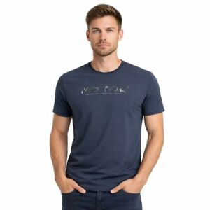 Férfi rövid ujjú póló VOLCANO TM-MOTION DENIM kép