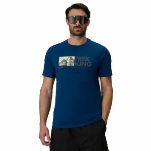 Férfi rövid ujjú póló 4F TSHIRT M3321-46S-TEAL kép
