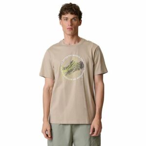 Férfi rövid ujjú póló 4F TSHIRT M2822-83S-BEIGE kép
