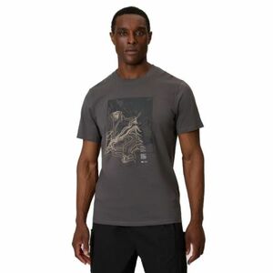 Férfi rövid ujjú póló 4F TSHIRT M2825-24S-MIDDLE GREY kép