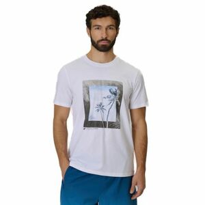 Férfi rövid ujjú póló 4F TSHIRT M3034-10S-WHITE kép