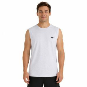 Férfi ujjatlan póló 4F SLEEVELESS M306-10S-WHITE kép