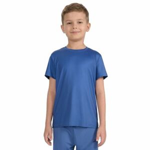 Fiú edzőpóló rövid ujjú 4F JUNIOR TSHIRT FNK M1966-31S-NAVY kép