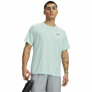 Férfi rövid ujjú edzőpóló UNDER ARMOUR UA Tech Textured SS-GRN kép