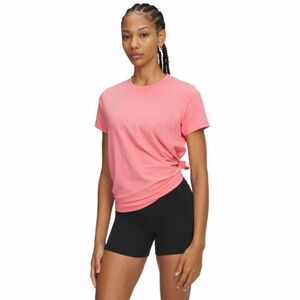 Női rövid ujjú póló UNDER ARMOUR UA Rival Core SS-PNK kép