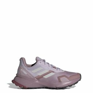 Női terepfutó cipők ADIDAS Terrex Soulstride W preloved fig grey one burgundy kép