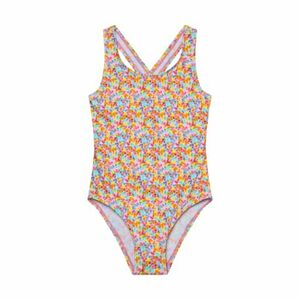 Lány fürdőruhák COLOR KIDS Swimsuit, AOP-8714-Cabbage kép