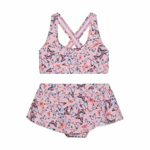 Lány fürdőruhák COLOR KIDS Bikini W. Skirt, AOP-5077-Coral Blush kép