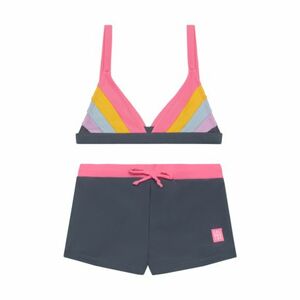 Lány fürdőruhák COLOR KIDS Bikini, Colorblock-4024-Pink Lemonade kép