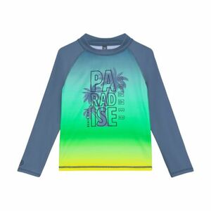 Gyerek fürdőpóló COLOR KIDS T-shirt L S W. Chest Print-7450-Coronet Blue kép