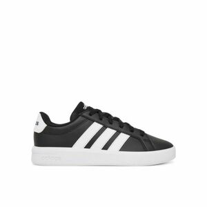 Junior szabadidőcipő ADIDAS Grand Court 3.0 Jr core black cloud white cloud white kép