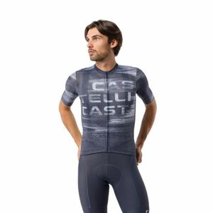 Férfi rövidujjú kerékpáros mez CASTELLI Stratus Logo kép