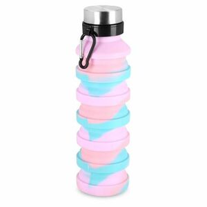Palack SPOKEY JUMP Foldable silicone bottle, 550 ml kép