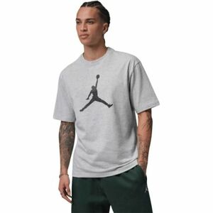 Férfi rövid ujjú póló NIKE JORDAN JUMPMAN SS HBR TEE 2 GREY HEATHER BLACK kép