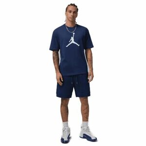Férfi rövid ujjú póló NIKE JORDAN JUMPMAN SS HBR TEE 2 MIDNIGHT NAVY WHITE kép