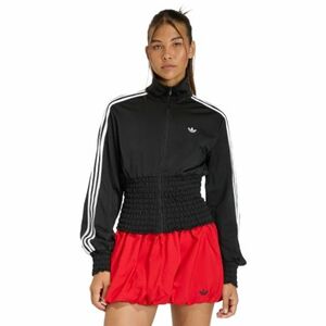 Női cipzáras pulóver ADIDAS ORIGINALS SMOCKED FB TT BLACK kép