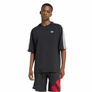Férfi rövid ujjú póló ADIDAS ORIGINALS 3S TEE BLACK kép