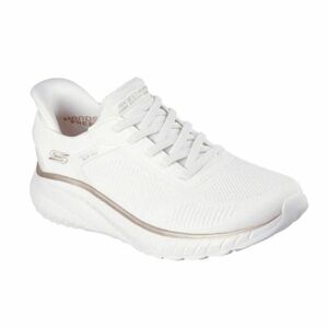 Női szabadidőcipők SKECHERS Bobs Squad Chaos Current Muse Slip-Ins W white gold kép