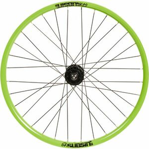Btwin Első kerék gyerek kerékpárhoz, Subsin, 24”-os, zöld kép