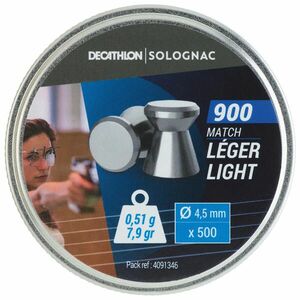 Solognac Ólomlövedék, lapos, 4, 5mm x 500 db, könnyű kép