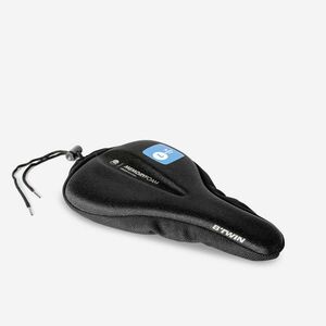 Decathlon Nyereghuzat 500-as memóriahabos, L-es, fekete kép