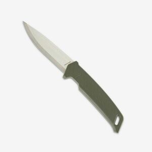 Solognac Vadászkés Sika 100 Grip, rögzített, 10 cm-es penge, zöld kép