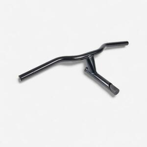 Btwin Kormány +Kormányszár, 1”, 19 mm, 460 Fekete kép