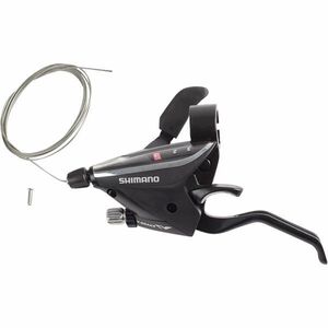 Shimano Váltókar és fékkar Shimano, 3 seb., fekete kép